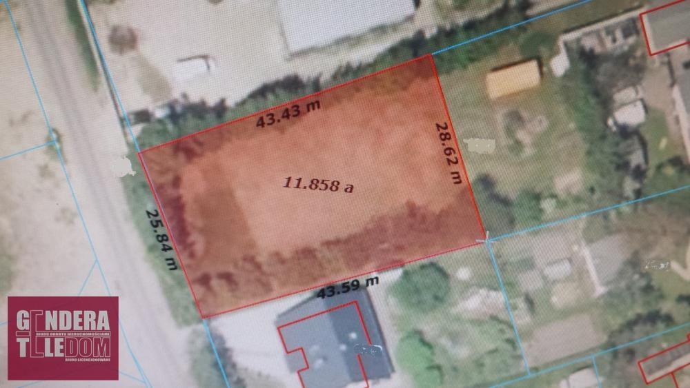 działka 1180m2 - Sady