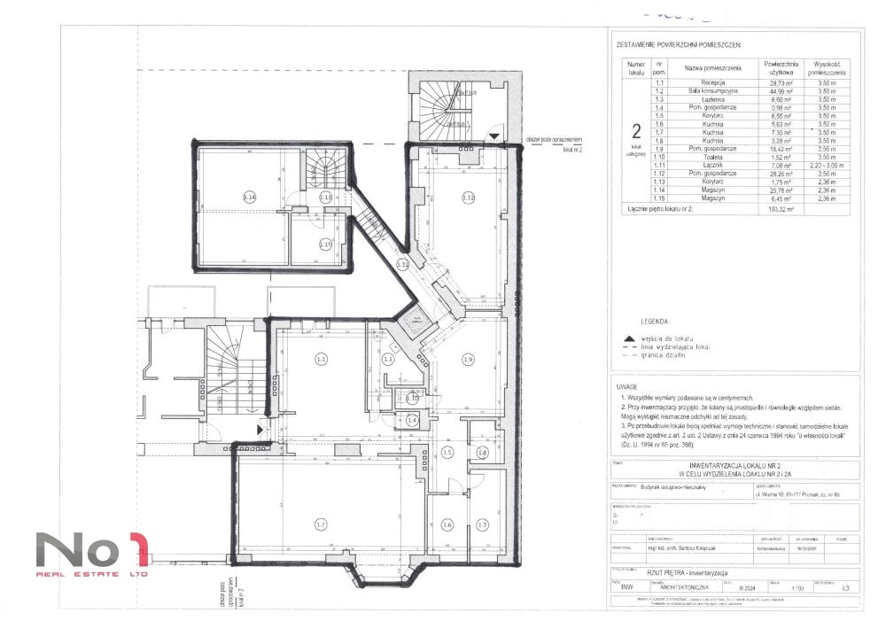 Lokal użytkowy 586 m² Poznań, Stary Rynek – na sprzedaż